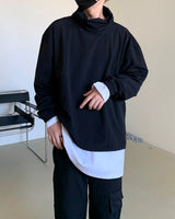 ハイネックナイロンTシャツ/TN high neck nylon T-shirt (3 colors)