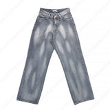 MUグレーブリーチデニム/MU Grey Bleach Denim