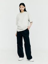Classic Cotton T-Shirt - Off White (6691835445366)