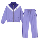 ロゴトラックジャケット&パンツ/[SET] 0 3 CT logo track jacket & pants - VIOLET