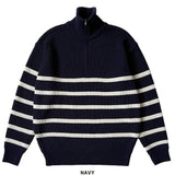 ASCLO Over Border Half Zip Up Knit (4color)