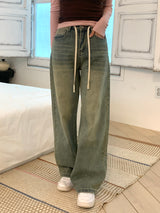 Liz Vintage Wide Denim Pants