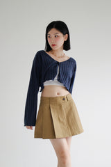 マヨネーズプリーツスカート / Mayonnaise Pleated Skirt (3color)