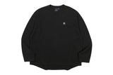 レタリングロングスリーブ / LETTERING LONG SLEEVE_BLACK