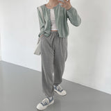 Round Neck Cardigan