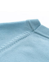 RO ウォッシャブルテンセルラグラン半袖ニット / RO washable tencel raglan short-sleeved knitwear (9 colors)