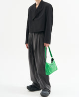ルシッドクロップラップブレザー / [自主製作] Lucid crop wrap blazer (2 color)