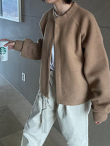 Toast round-neck cardigan