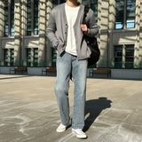 セイントモダンフィットYネックカーディガン / Saint Modern Fit Y-Neck Cardigan (6 colors)