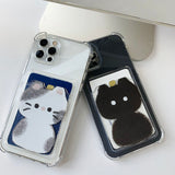 COCO Sketch Some Cat Card Storage Phone Case