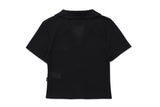 オープンカラーニットカーディガン/OPEN COLLAR KNIT CARDIGAN_BLACK