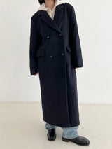 Alpha Wool Long Coat (2color)