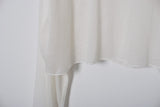 シースルークロップTシャツ / TOP(4863) see-through crop Tee