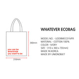 ワットエバー エコバッグ /  WHATEVER ECOBAG (4440203296886)
