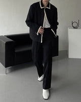 SO Line Collar Tweed Jacket ver.4 (2 colors)