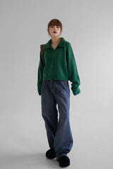 ディープリーカラーカーディガン/Deeplly collar cardigan (3color)