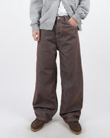 アクとノンフェードワイドデニムジーンズ / act non-fade wide denim jeans 3color