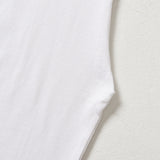 ハーフタートルネックスリーブレスT/HALF-TURTLE NECK SLEEVLESS T-WHITE