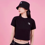 ラブVARZARクロップTシャツ