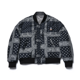 Dominant Paisley Reversible MA-1_Silver (6614972727414)
