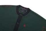 ハンドステッチラウンドカーディガン / HAND STITCH ROUND CARDIGAN_NAVY