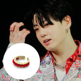 [BTS JK] アダプテーションリング (レッド)