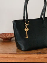 Knock heart key ring