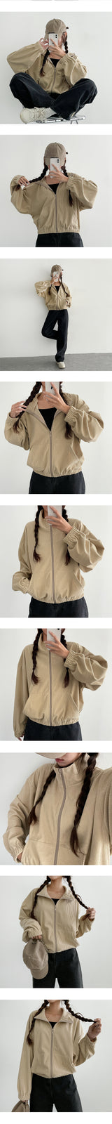 Ain Banding Golden Zip-Up Jumper