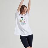 Run overfit T-shirt [White] (6679681368182)
