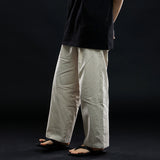 ワンタックワイドフィットパンツ/ONE TUCK WIDE FIT PANTS-OATMEAL