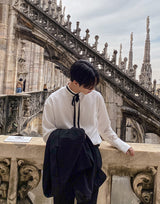 Tie Accent Shirt (6595747446902)
