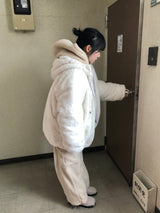 チトセファーフードジップアップ