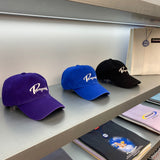 paragraph handwriting ball cap 5color [送料無料]正規品 (6542402977910)