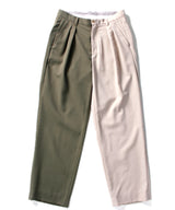 2-tone slacks / 2-tone スラックス (4449658208374)