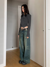 コレクションシャーリングクロップフーディー