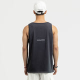 アイスクリームプリントスリーブレスTシャツ / ICE CREAM PRINTING SLEEVLESS T-STONE GRAY