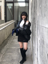 ラインタートルネックT