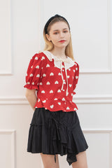 heart shirring blouse (6688674152566)