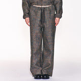 アヴリルツイードワイドロングパンツ/AVRIL TWEED WIDE LONG PANTS (BLUE)