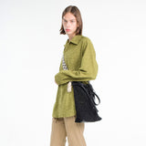 グリーンスエードシャツ / GREEN Suede Shirts