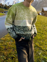 ASCLO Picture Snow Brush Knit (4color)