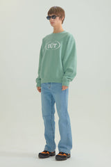 オバールロゴ スウェットシャツ グリーン / OVAL LOGO SWEATSHIRTS [GREEN] (4413970940022)