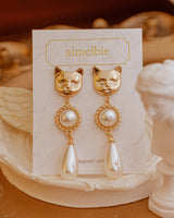 メルビーザキャットシリーズ - ザエレガンスピアス / Melbie The Cat Series - The Elegance Piercing (Gold ver.)