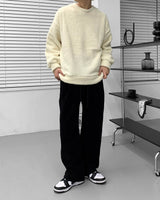 UIウールソフトスウェットシャツ/UI Wool Soft Sweatshirt (4 colors)