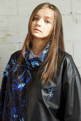 Jブルーフラワージャケット/BSR2223FWJK062 J-BLUE FLOWER JACKET BLACK