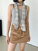 ソフトストライプマフラー/Soft Stripe Muffler (3color)