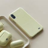 vanilla cream pattern case