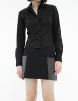 エッセンススパンスリムシャツ / Essence Span Slim Shirt (4color)