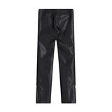レザーブーツカットパンツ / Leather Bootcut Pants