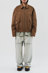 Shape Suede Jacket (4color)